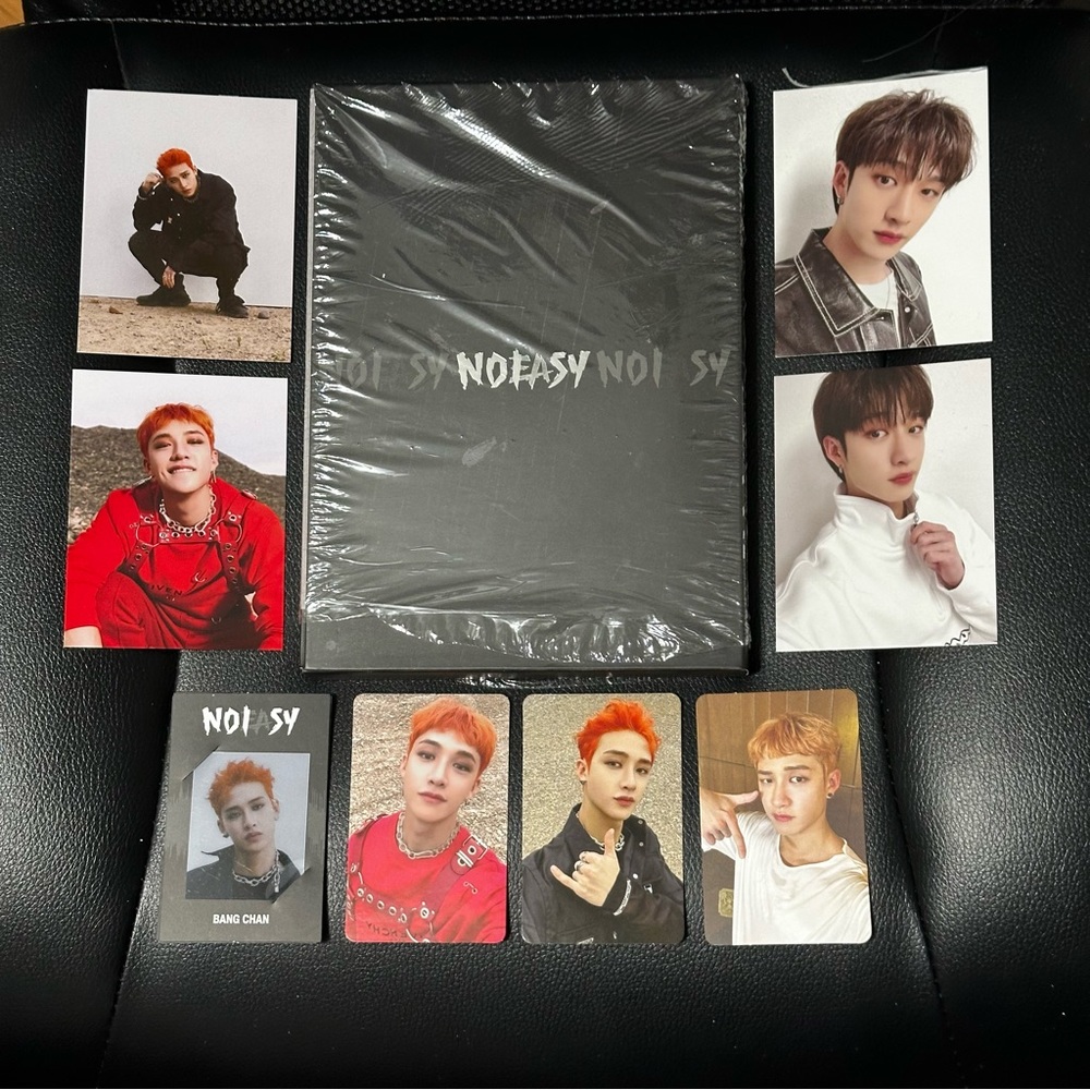 Stray Kids Stray Kidz Bang Chan No Easy album Limited version RARE photocards